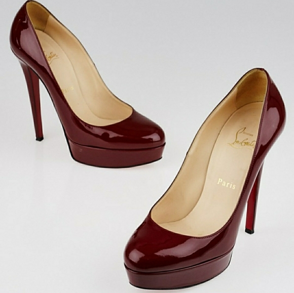 COPY - Authentic Christian Louboutin Bianca 140 Patent - Picture 1 of 8